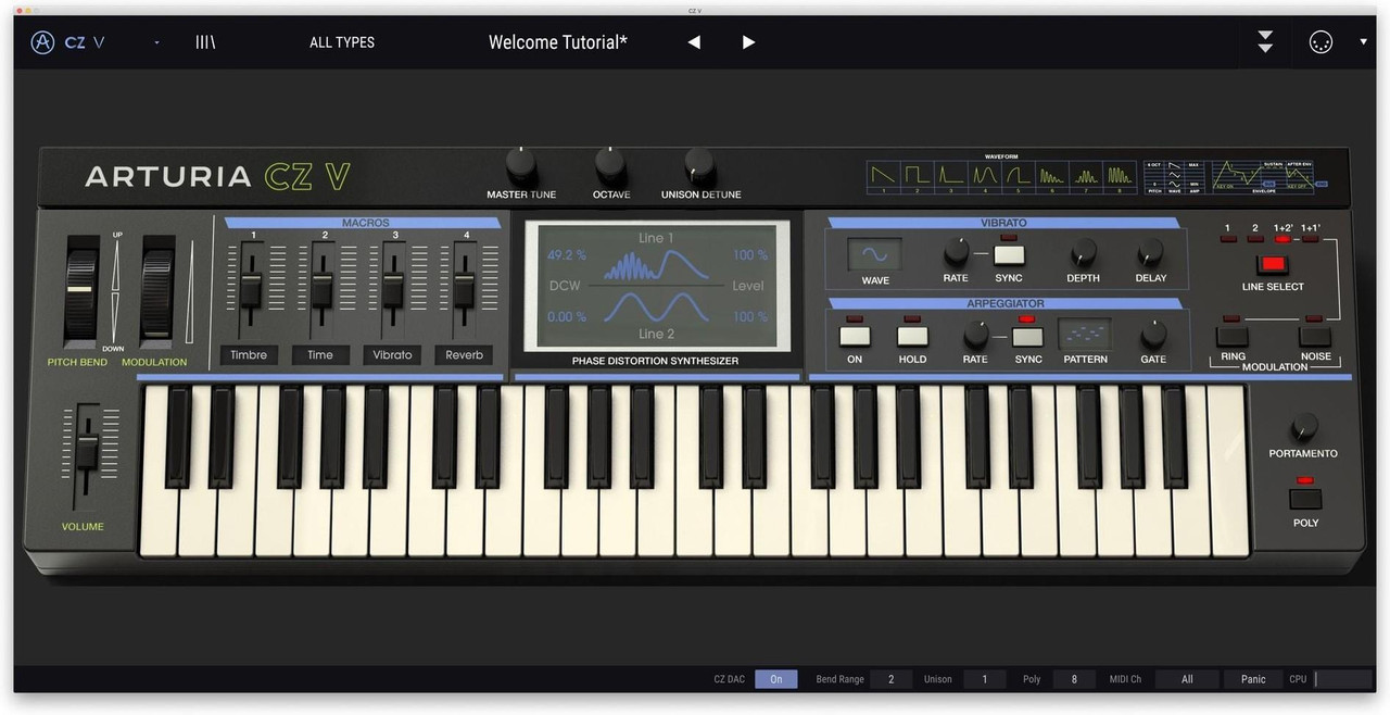 Arturia CZ V Plugin Arturia CZ V Plugin