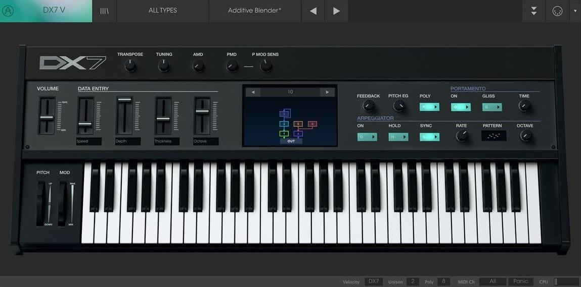Arturia DX7 V Plugin Arturia DX7 V Plugin