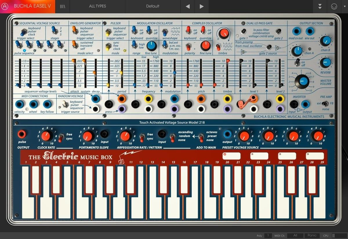 Arturia Buchla Easel V Plugin