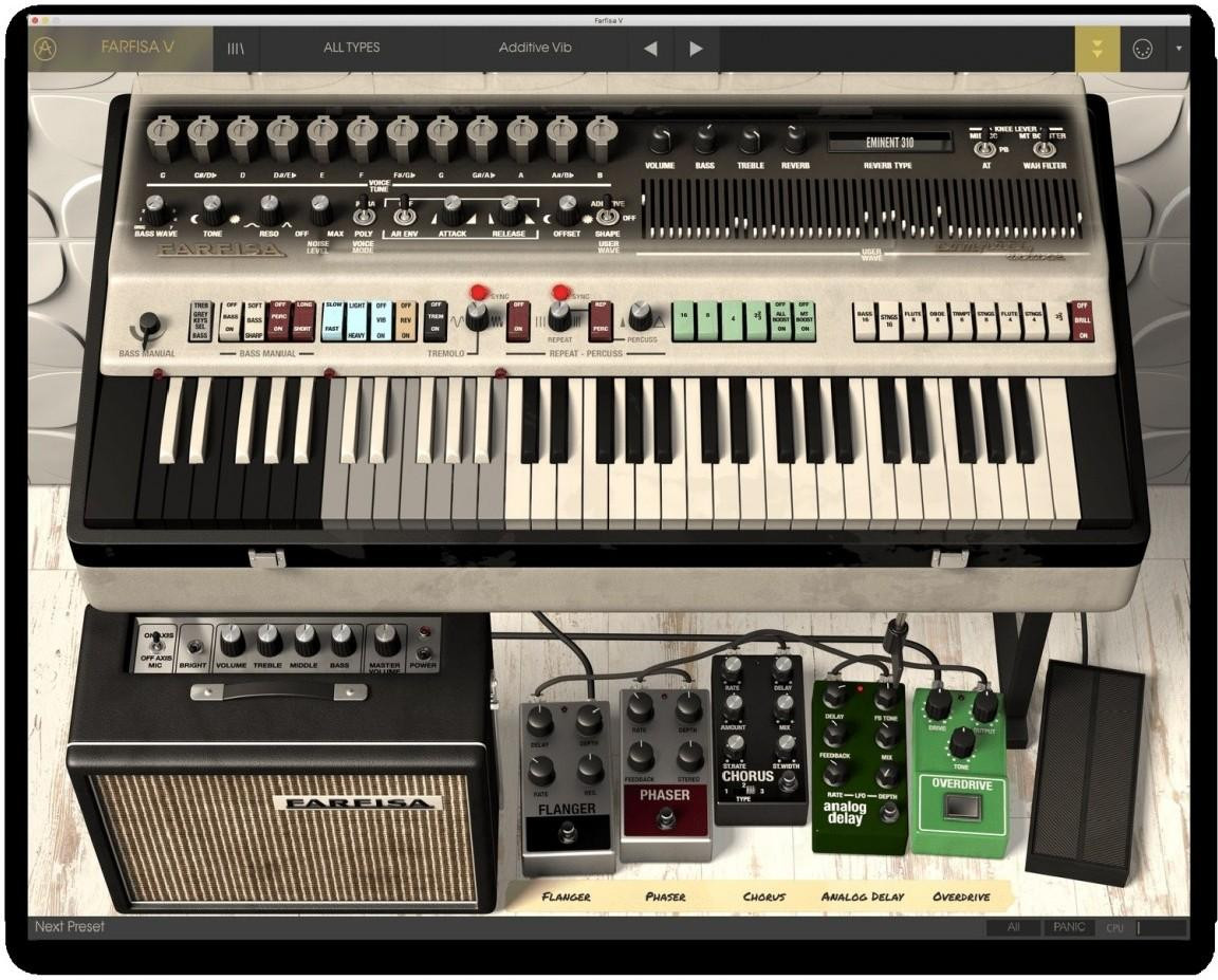 Arturia Farfisa V Plugin Arturia Farfisa V Plugin