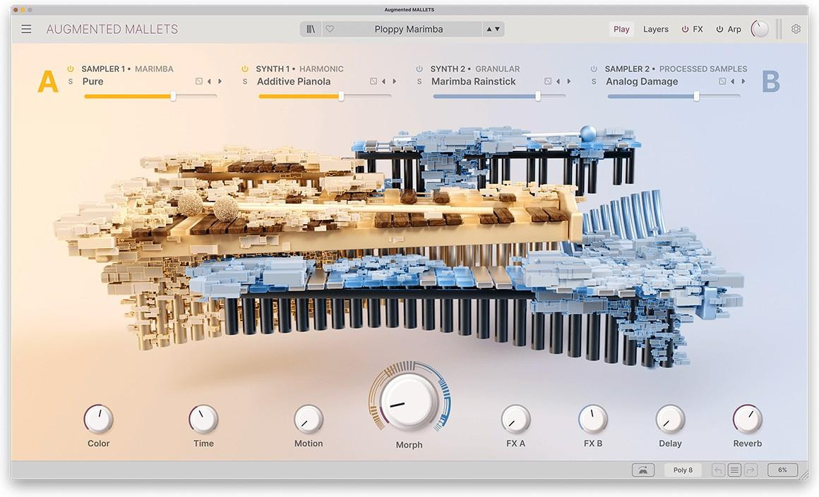 Arturia Augmented Mallets Plugin Arturia Augmented Mallets Plugin