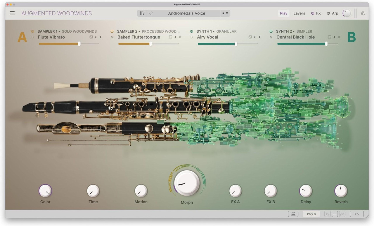 Arturia Augmented Woodwinds Plugin