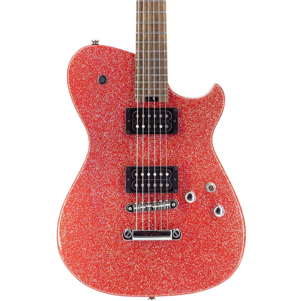 Manson Meta Series MBM-2H Matt Bellamy Signature Electric Guitar in Red Sparkle Manson Meta Series MBM-2H Matt Bellamy Signature Electric Guitar in Red Sparkle