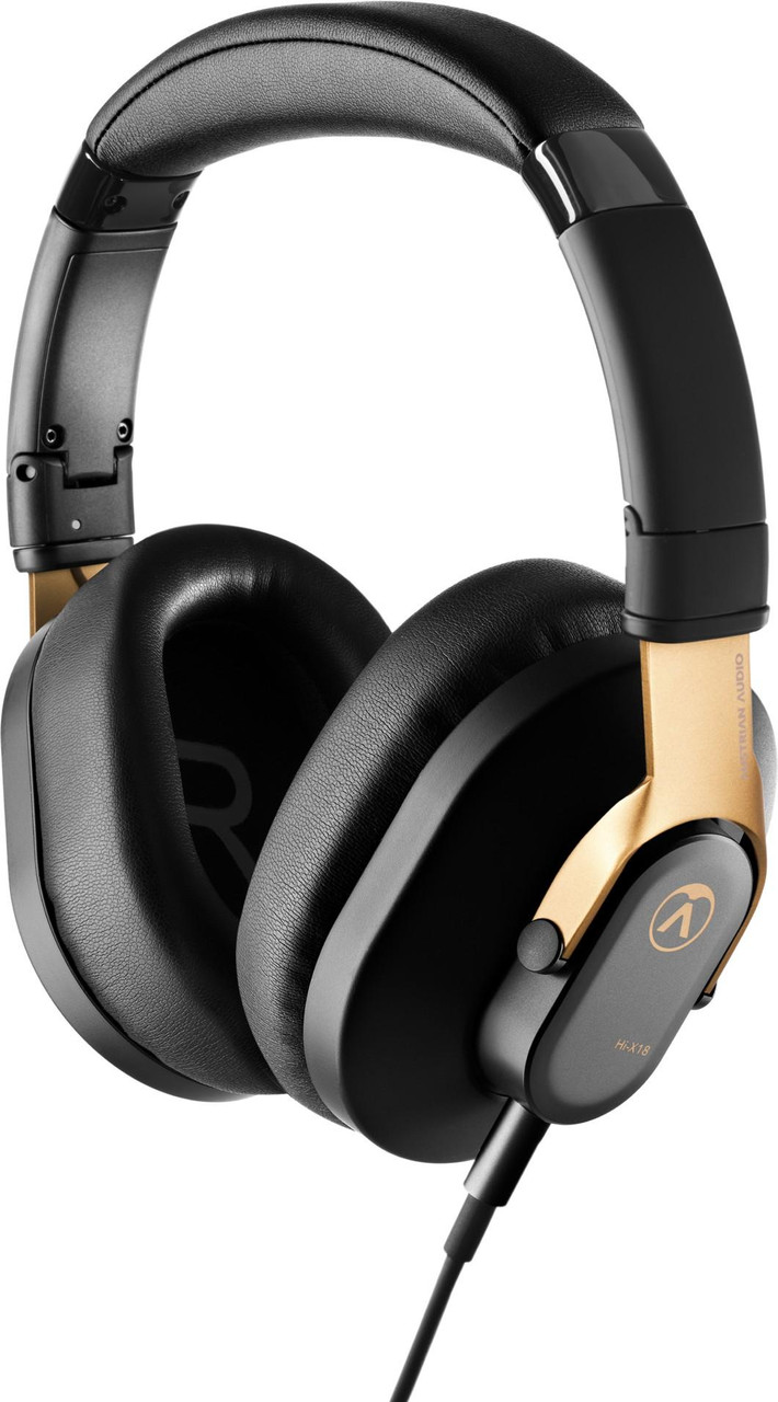 Austrian Audio Hi-X18 Limited Edition Gold Colour Closed-Back, Over-Ear Headphones Austrian Audio Hi-X18 Limited Edition Gold Colour Closed-Back, Over-Ear Headphones