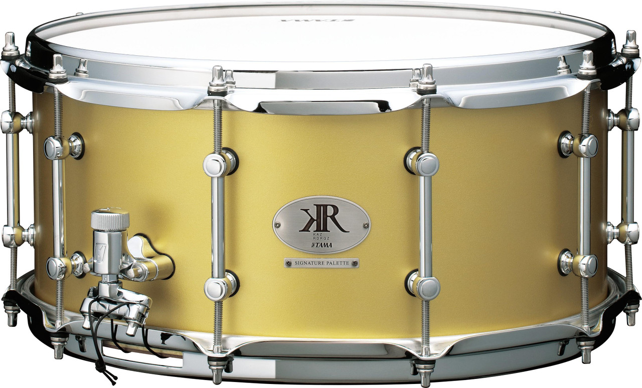 Tama Kaz Rodriguez 14x6.5 Maple Bubinga Signature Snare Drum Tama Kaz Rodriguez 14x6.5 Maple Bubinga Signature Snare Drum