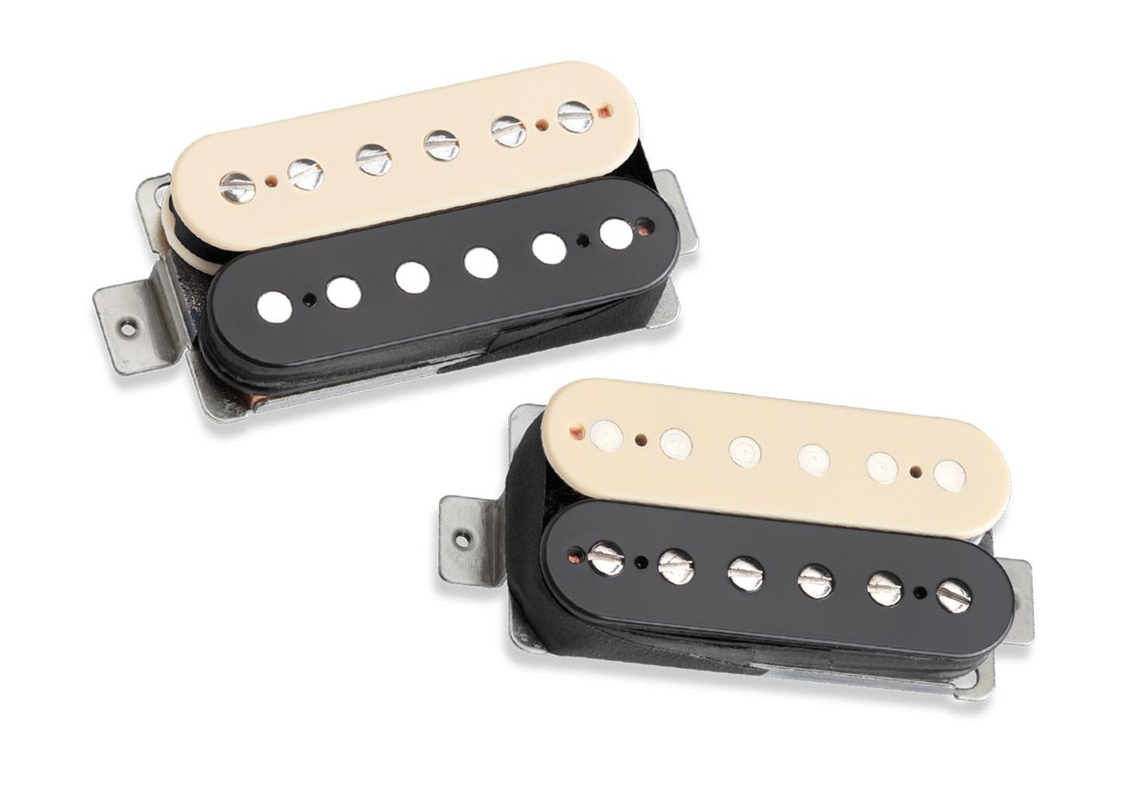 Seymour Duncan Slash 2.0 Humbucker Pickup Set - 4 Conductor with Short Legs in Zebra Seymour Duncan Slash 2.0 Humbucker Pickup Set - 4 Conductor with Short Legs in Zebra