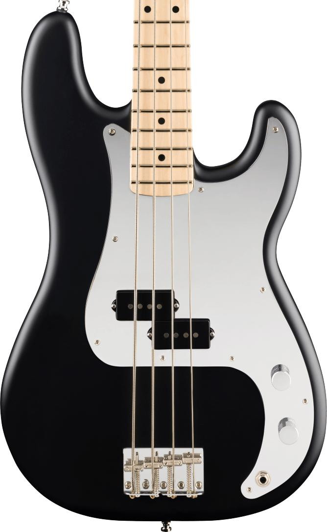 Fender Limited Edition Iron Maiden 50th Anniversary Steve Harris Precision Bass in Satin Black Fender Limited Edition Iron Maiden 50th Anniversary Steve Harris Precision Bass in Satin Black