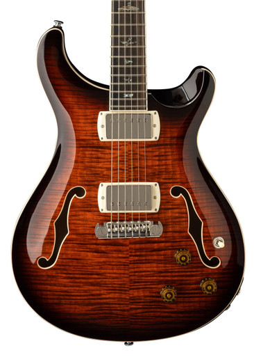 PRS SE Custom 24 Semi-Hollow Piezo Electric Guitar in Lake Blue