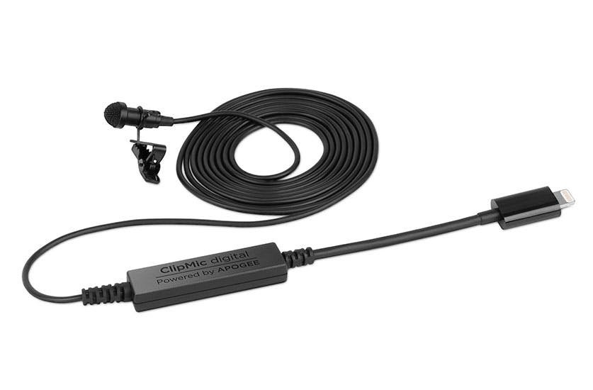 Apogee ClipMic Digital Lavalier Mic For iOS Apogee ClipMic Digital Lavalier Mic For iOS