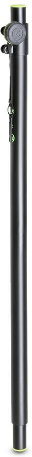 Gravity adjustable two-part speaker pole 35mm to 35mm