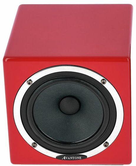 Avantone MixCube Active Full-Range Mini-Reference Studio Monitor in Ferrari Red (Each) Avantone MixCube Active Full-Range Mini-Reference Studio Monitor in Ferrari Red (Each)