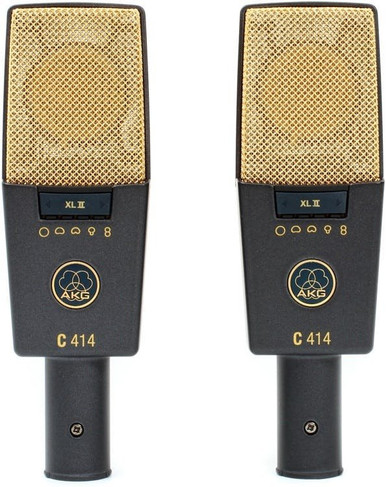 AKG C214 Large Diaphragm Cardioid Condenser Mic - Andertons Music Co.