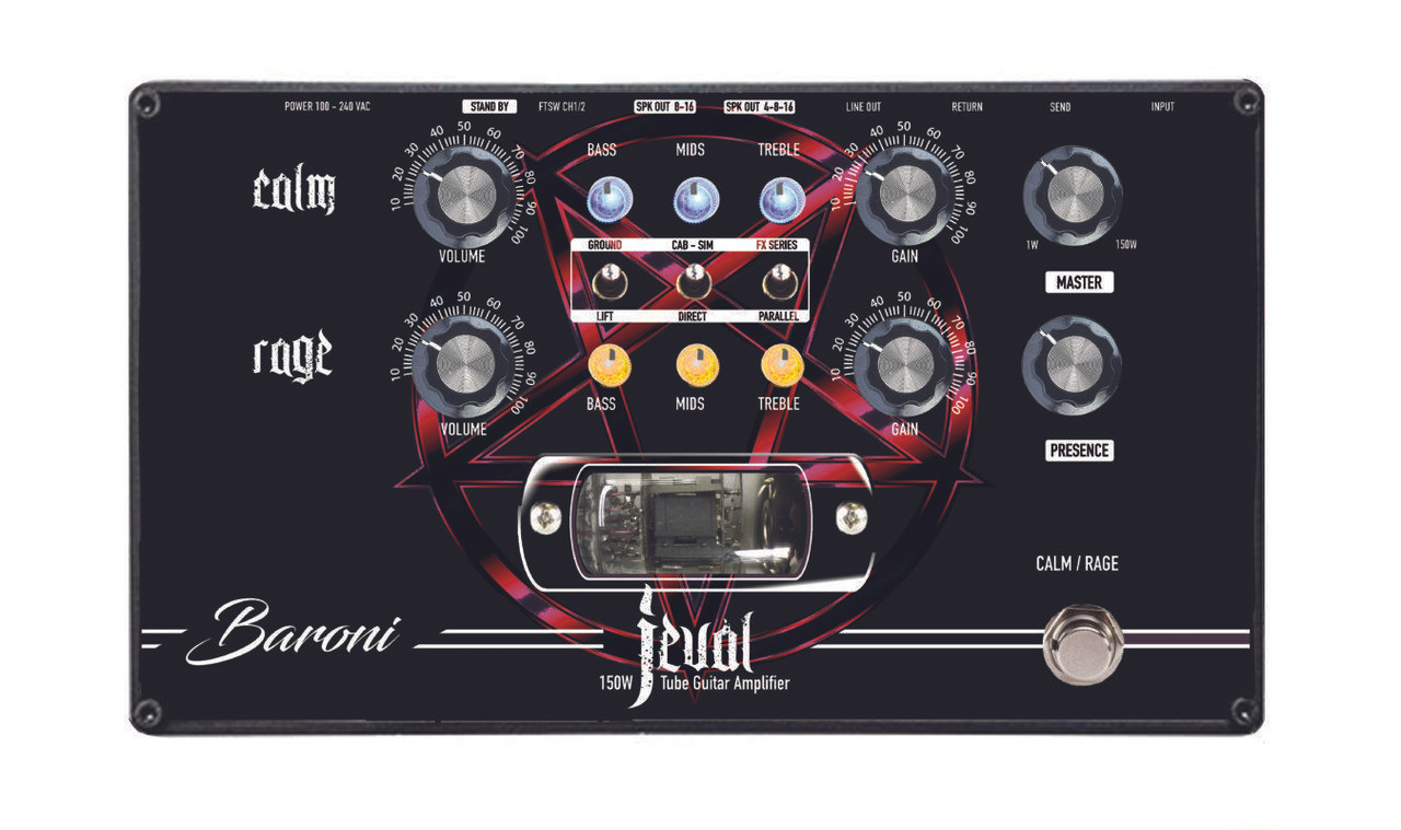 Baroni Lab Jeval Hybrid Tube Electric Guitar Amp Baroni Lab Jeval Hybrid Tube Electric Guitar Amp