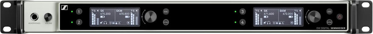 Sennheiser EW-DX EM 4 DANTE - 4 Channel Rackmount Dante Receiver S1-10 Sennheiser EW-DX EM 4 DANTE - 4 Channel Rackmount Dante Receiver S1-10