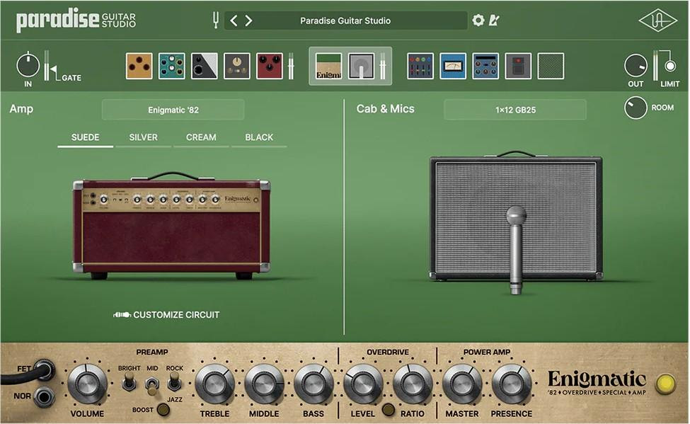 Universal Audio Paradise Guitar Studio Universal Audio Paradise Guitar Studio