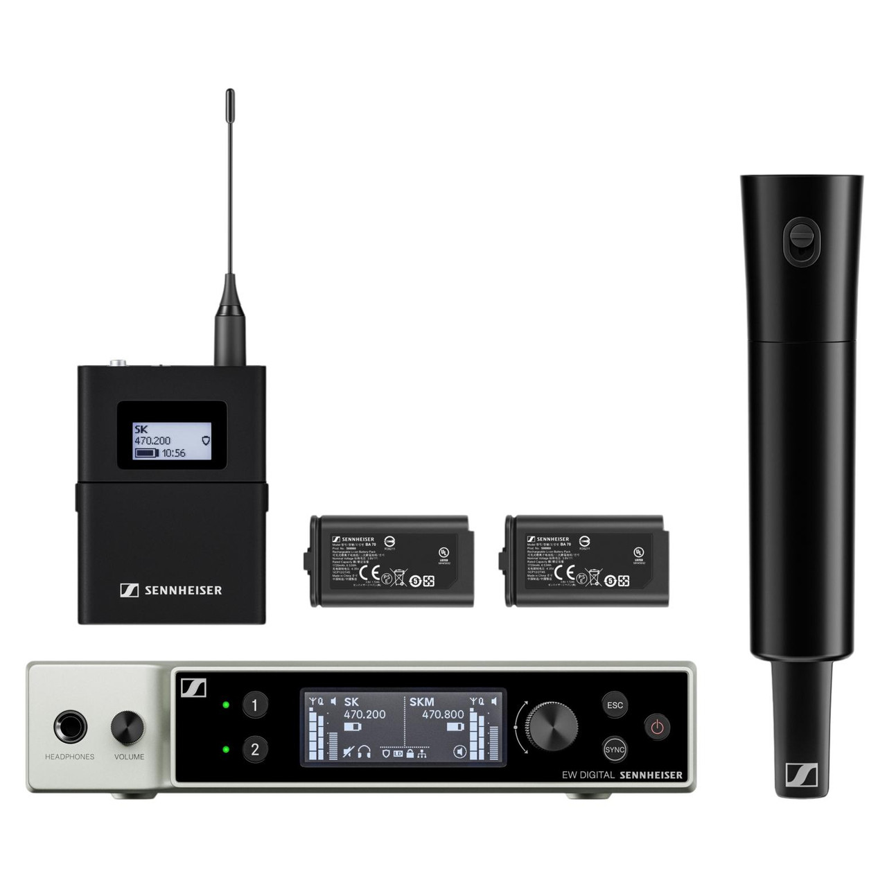 Sennheiser EW-DX SK / SKM-S Base Set (S1-10) Sennheiser EW-DX SK / SKM-S Base Set (S1-10)