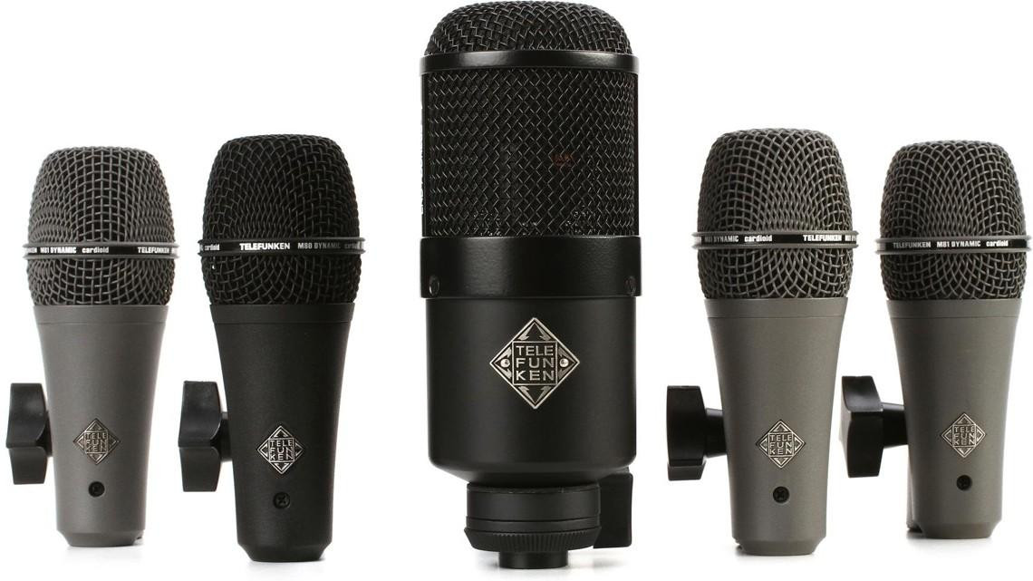 Telefunken DD5 Drum Microphone Recording Set Telefunken DD5 Drum Microphone Recording Set