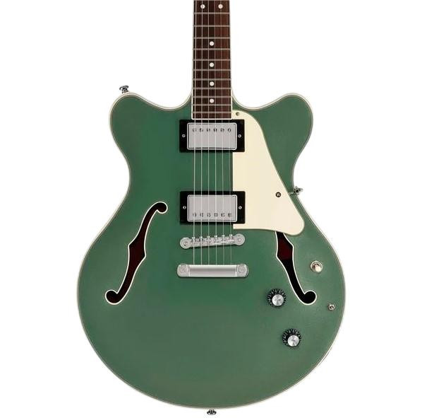 Orangewood Clementine Semi-Hollow Electric Guitar in Evergreen