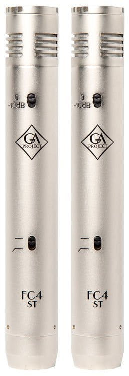 Golden Age Project FC 4 ST Small Condenser Mic - Stereo Pair Golden Age Project FC 4 ST Small Condenser Mic - Stereo Pair