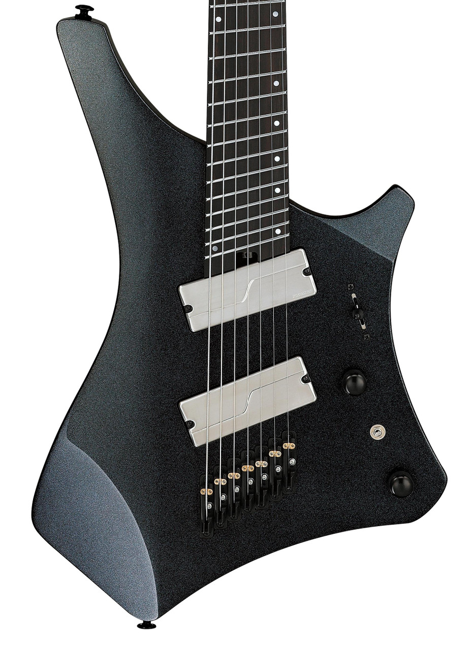 Ibanez Alpha A527-IPT 7-String Multi-Scale Electric Guitar in Iron Pewter Ibanez Alpha A527-IPT 7-String Multi-Scale Electric Guitar in Iron Pewter