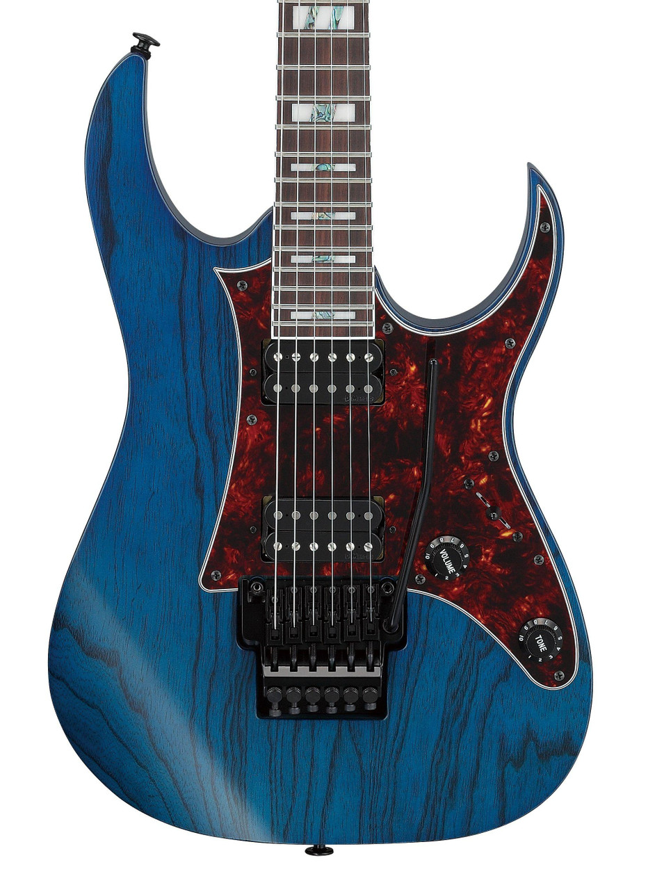 Ibanez RG631ALF-BCM Axion Label Electric Guitar in Blue Chameleon
