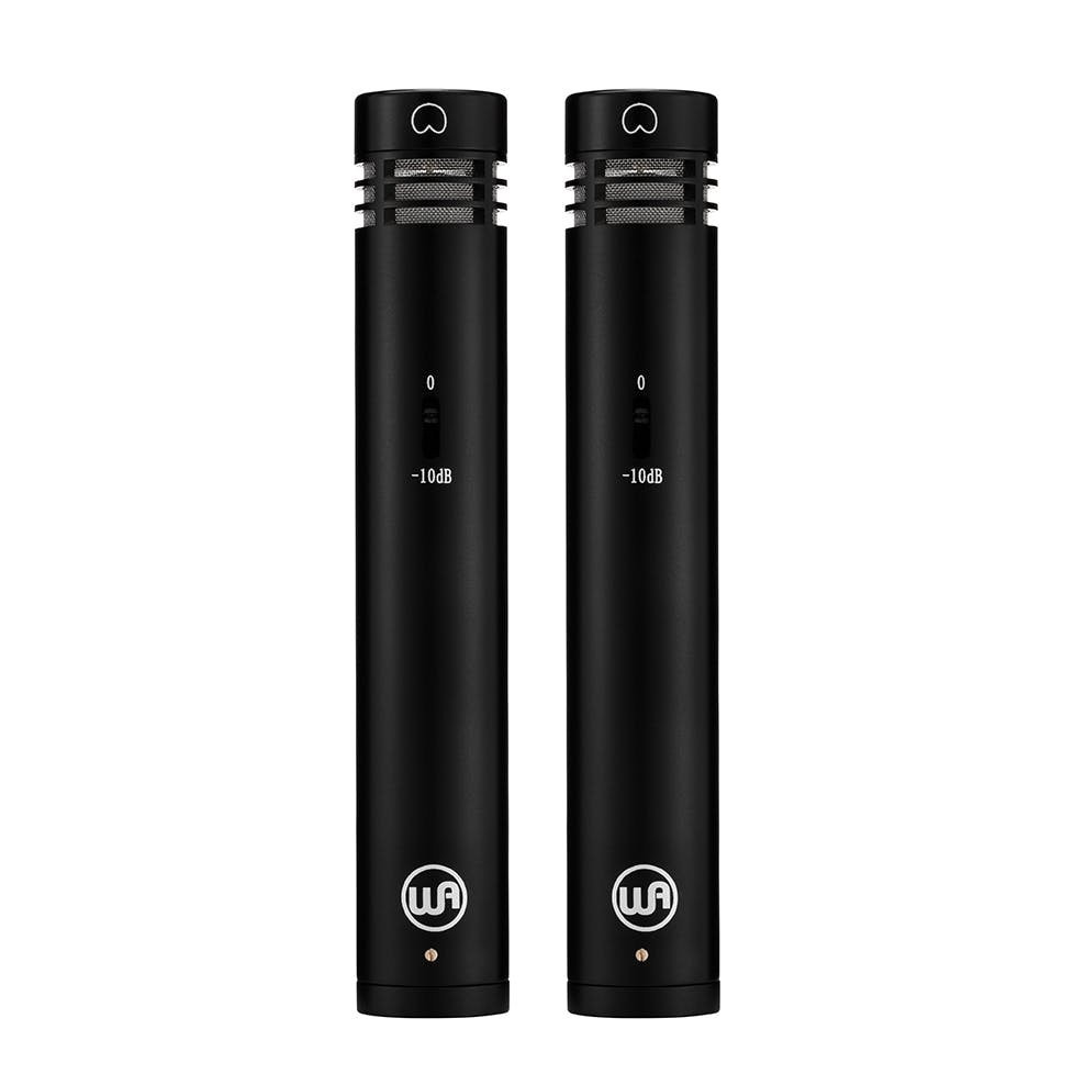 Warm Audio WA-84 Small Diaphragm Condenser Microphone Stereo pair in Black Warm Audio WA-84 Small Diaphragm Condenser Microphone Stereo pair in Black