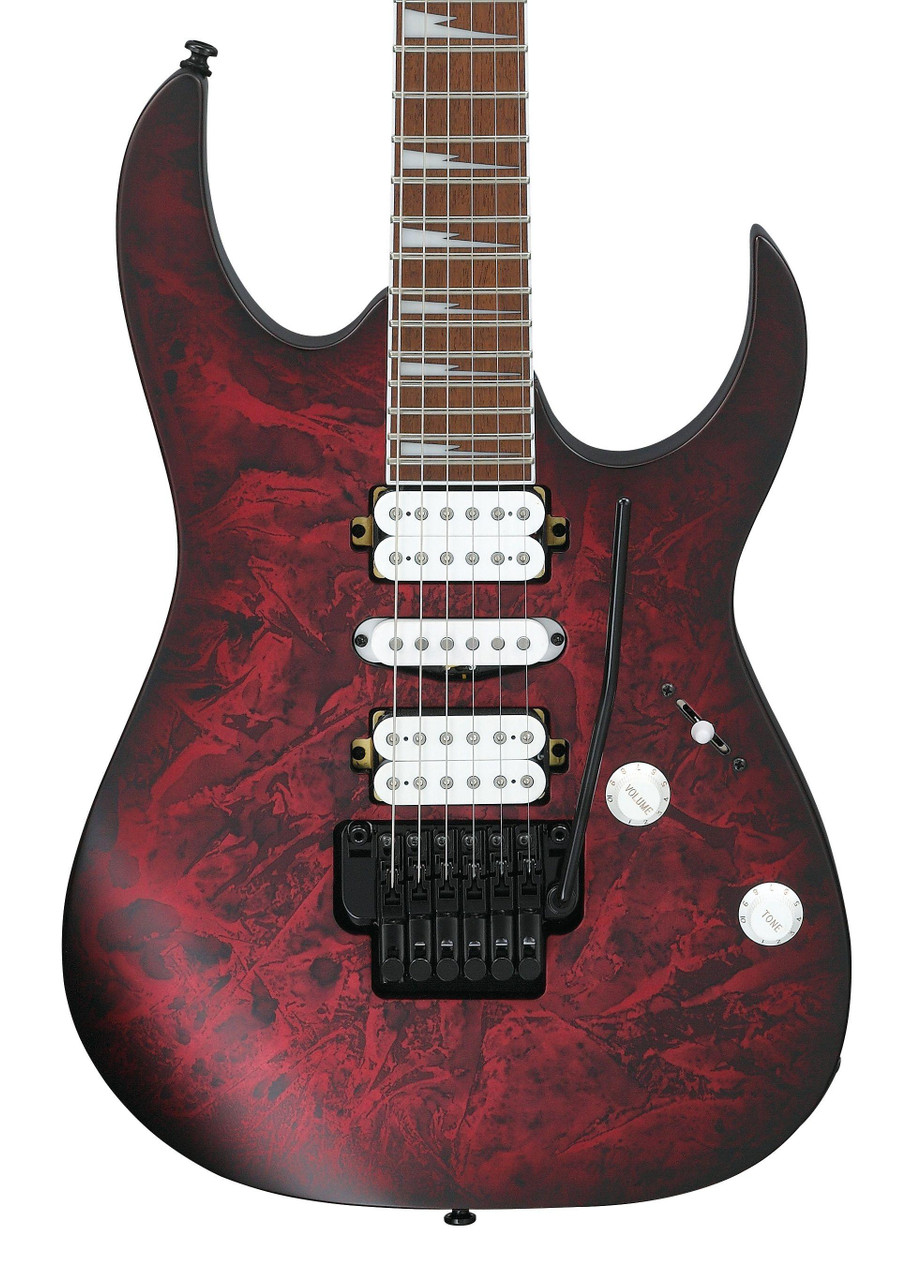 Ibanez RG470DXW-WZM Electric Guitar in Wine Red Frozen Matte Ibanez RG470DXW-WZM Electric Guitar in Wine Red Frozen Matte