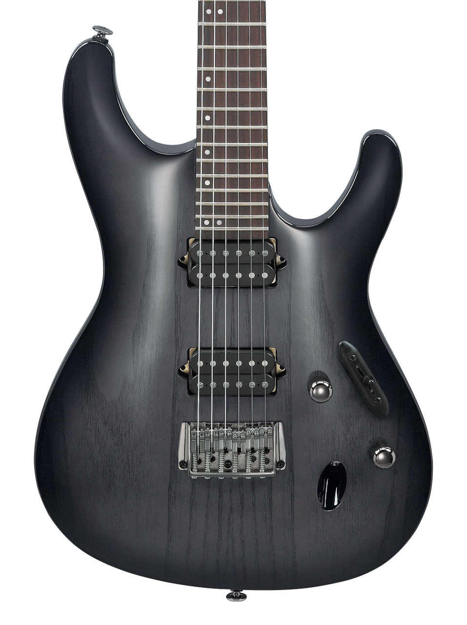 Ibanez S6621AH-TGB Prestige Electric Guitar in Transparent Gray Burst