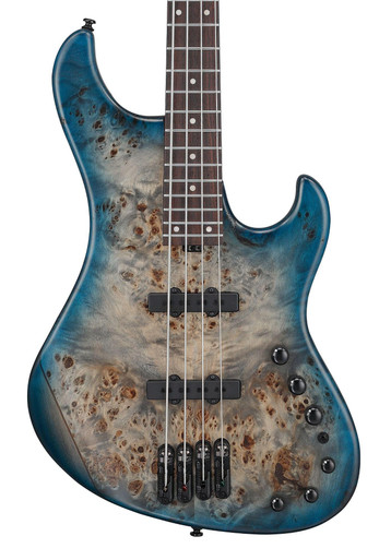 Ibanez UB804-BUL Electric Upright Bass Guitar in Black Ice Burst
