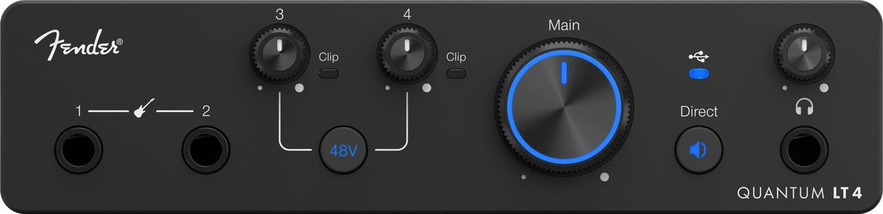 Fender Quantum LT4 Audio Interface Fender Quantum LT4 Audio Interface