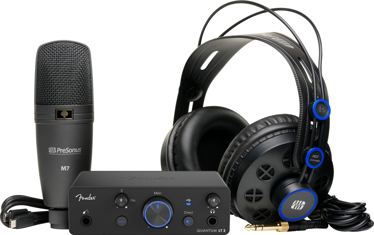 Fender Quantum Creator Audio Interface bundle Fender Quantum Creator Audio Interface bundle