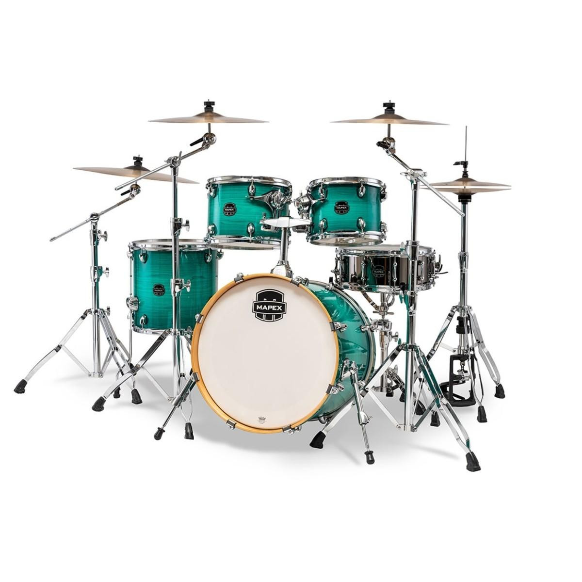 Mapex Armory 20" Fusion Acoustic Shell Pack in Jade Stone Burst Mapex Armory 20" Fusion Acoustic Shell Pack in Jade Stone Burst