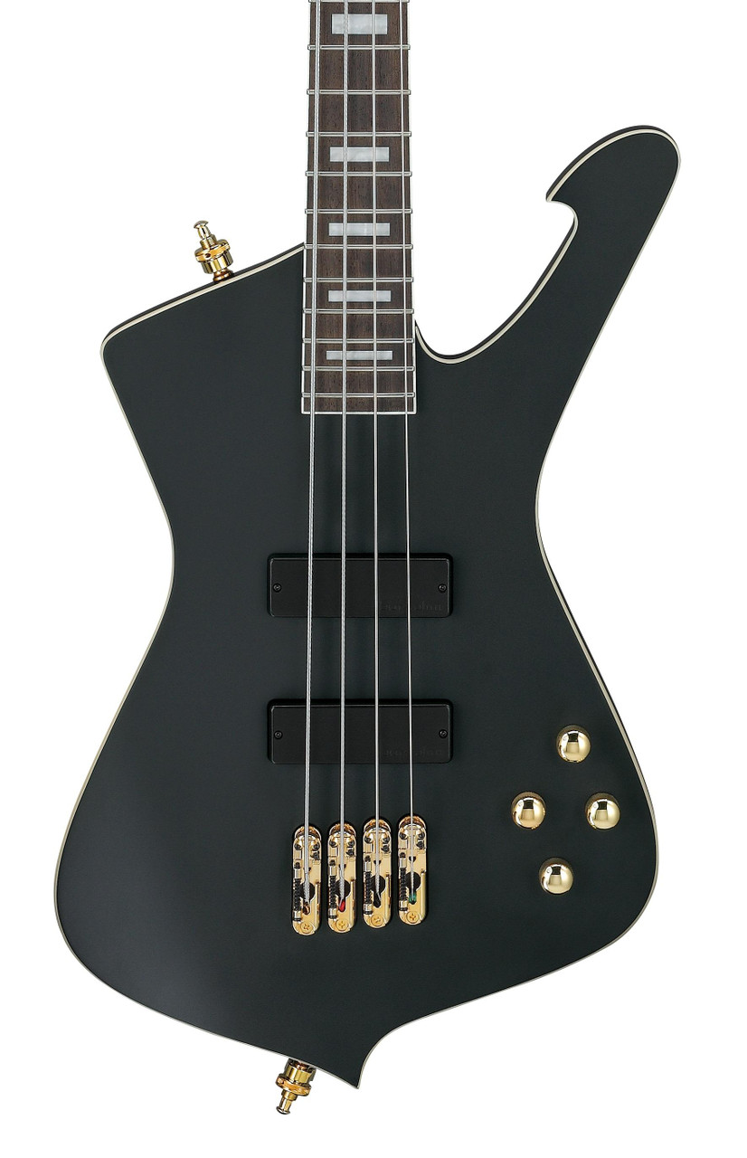 Ibanez ICB620-BKF Iceman Bass Guitar in Black Flat Ibanez ICB620-BKF Iceman Bass Guitar in Black Flat