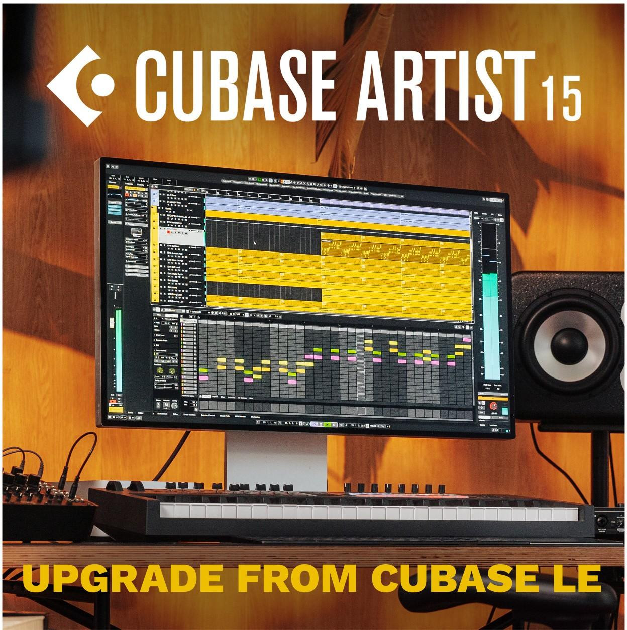 Steinberg Cubase Artist 15 Upgrade from LE 12-15