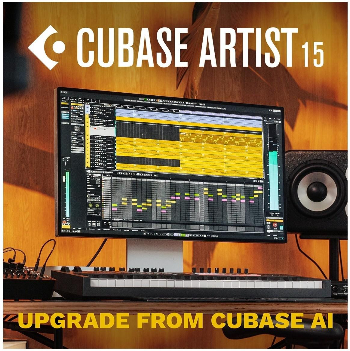 Steinberg Cubase Artist 15 Upgrade from AI 12-15 Steinberg Cubase Artist 15 Upgrade from AI 12-15