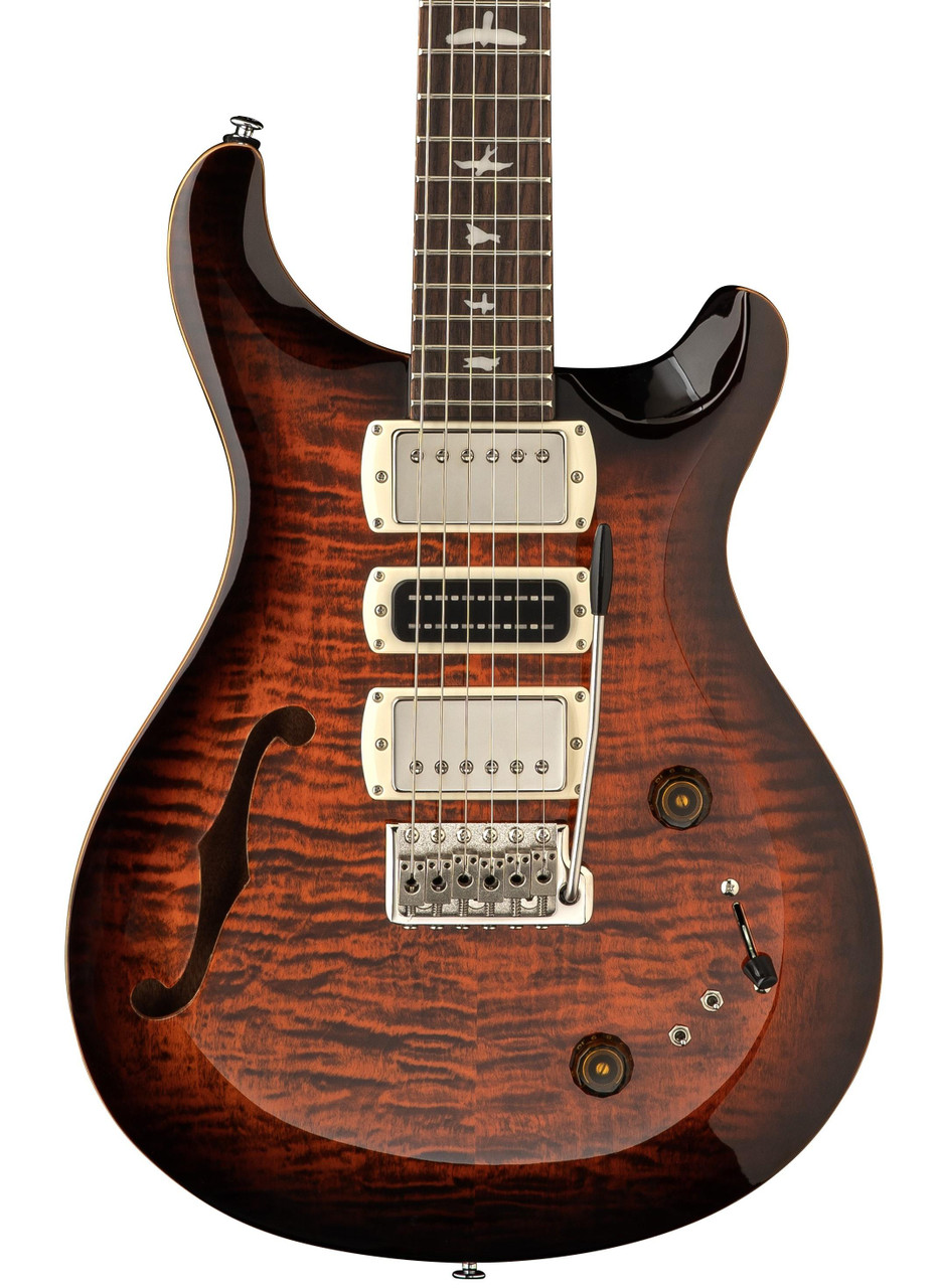 PRS SE Special Semi-Hollow Electric Guitar in Orange Tiger Smokeburst (2026) PRS SE Special Semi-Hollow Electric Guitar in Orange Tiger Smokeburst (2026)