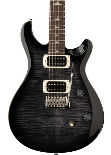 PRS SE Custom 24 Semi-Hollow Piezo Electric Guitar in Charcoal
