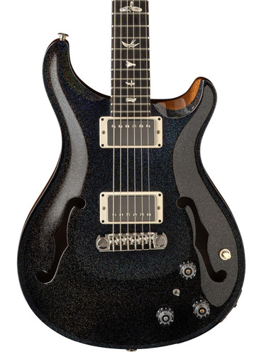 PRS Hollowbody II Piezo Electric Guitar in Black Rainbow Holoflake PRS Hollowbody II Piezo Electric Guitar in Black Rainbow Holoflake
