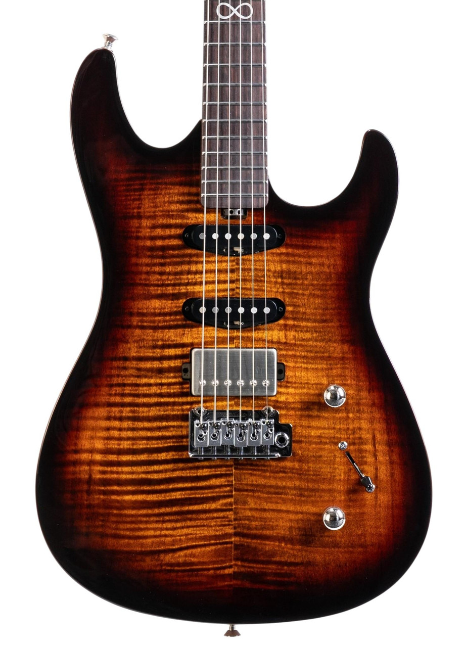 Chapman Scout Traditional Electric Guitar in Tiger Eye Burst Chapman Scout Traditional Electric Guitar in Tiger Eye Burst