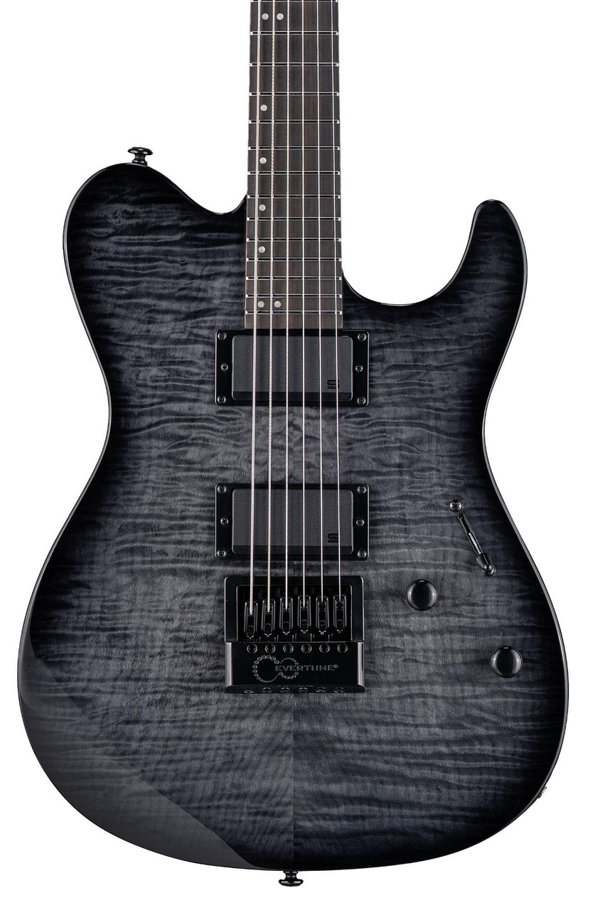 ESP LTD TH-1000 FM Electric Guitar in See Thru Black Sunburst with Evertune ESP LTD TH-1000 FM Electric Guitar in See Thru Black Sunburst with Evertune