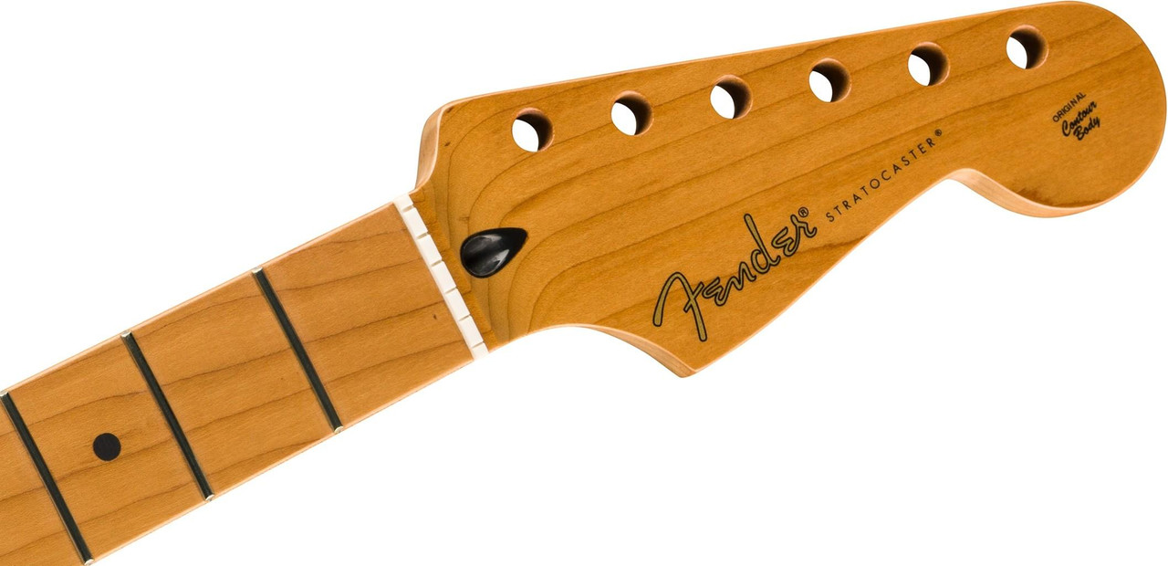 Fender Satin Roasted Maple Fat Stratocaster Neck Maple U Shape Fender Satin Roasted Maple Fat Stratocaster Neck Maple U Shape
