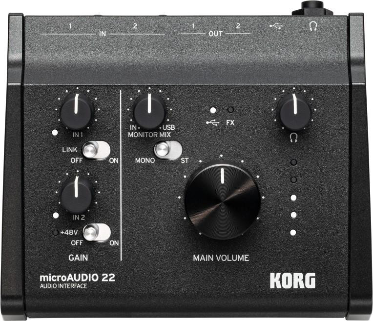 Korg microAUDIO 22 Audio interface Korg microAUDIO 22 Audio interface