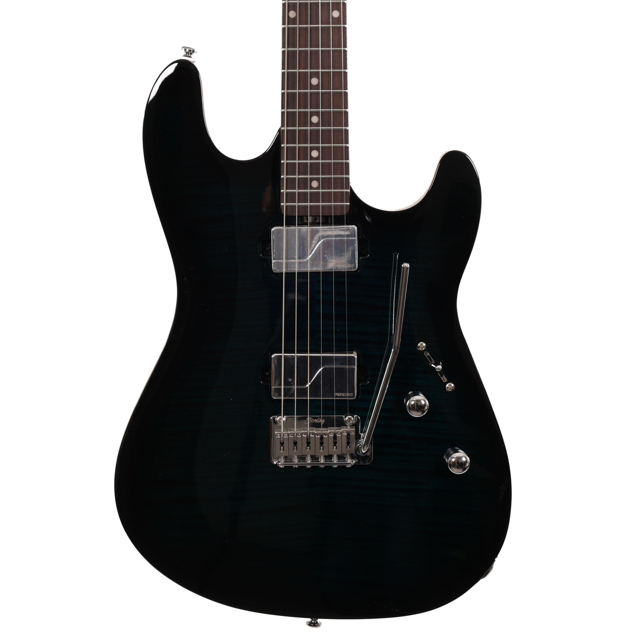 B Stock : Sterling by Music Man Sable Electric Guitar in Deep Blue Burst 001 B Stock : Sterling by Music Man Sable Electric Guitar in Deep Blue Burst 001