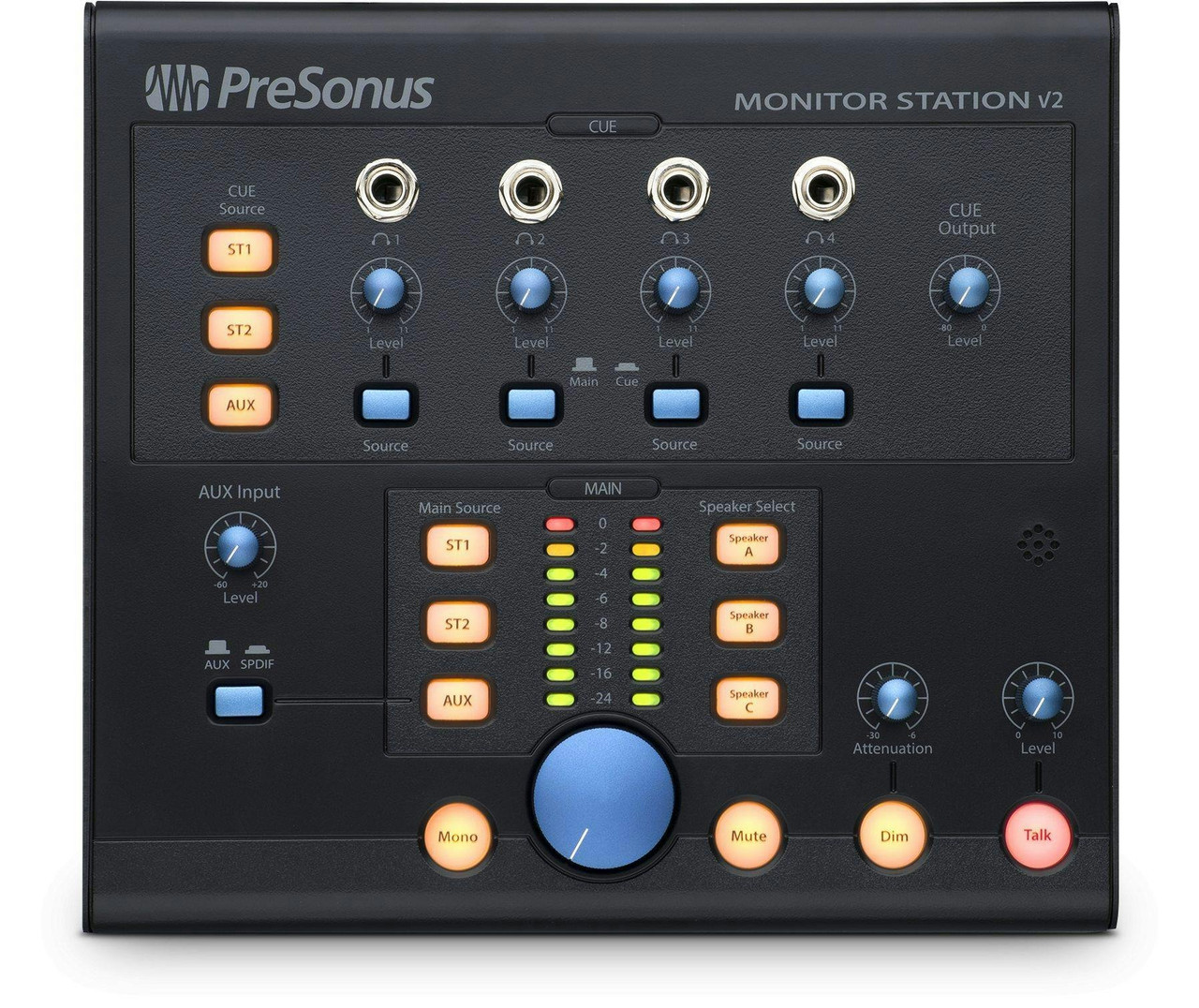 PreSonus Monitor Station 2 - Studio Control Centre PreSonus Monitor Station 2 - Studio Control Centre