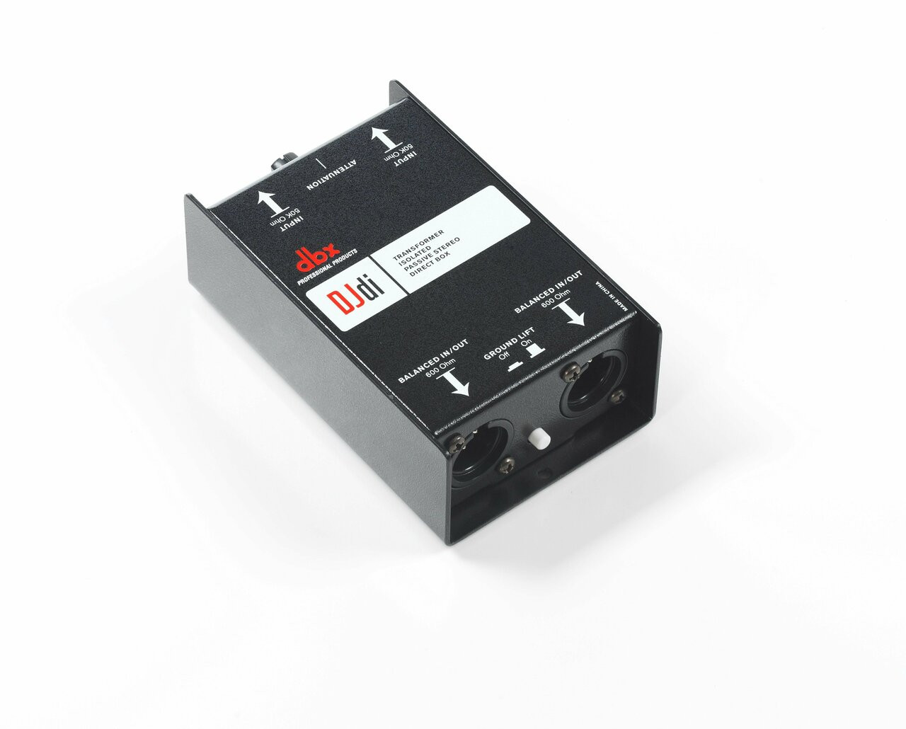 DBX DJdi 2-Channel DI Box - Jack to XLR DI Box DBX DJdi 2-Channel DI Box - Jack to XLR DI Box