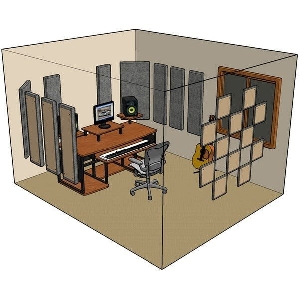 Primacoustic London 12a Room Kit in Black Primacoustic London 12a Room Kit in Black