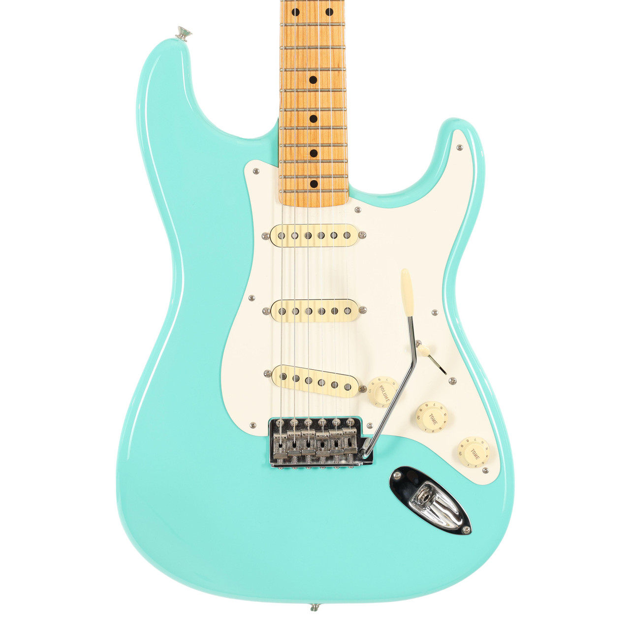 B Stock : Fender American Vintage II 57 Strat Maple Neck Seafoam Green 003