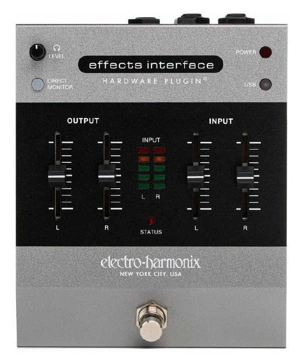 Electro Harmonix EHX Effects Interface Hardware Plugin Pedal Electro Harmonix EHX Effects Interface Hardware Plugin Pedal