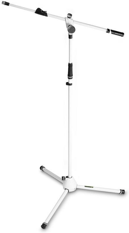 Gravity MS 4322 Microphone Stand In White Gravity MS 4322 Microphone Stand In White