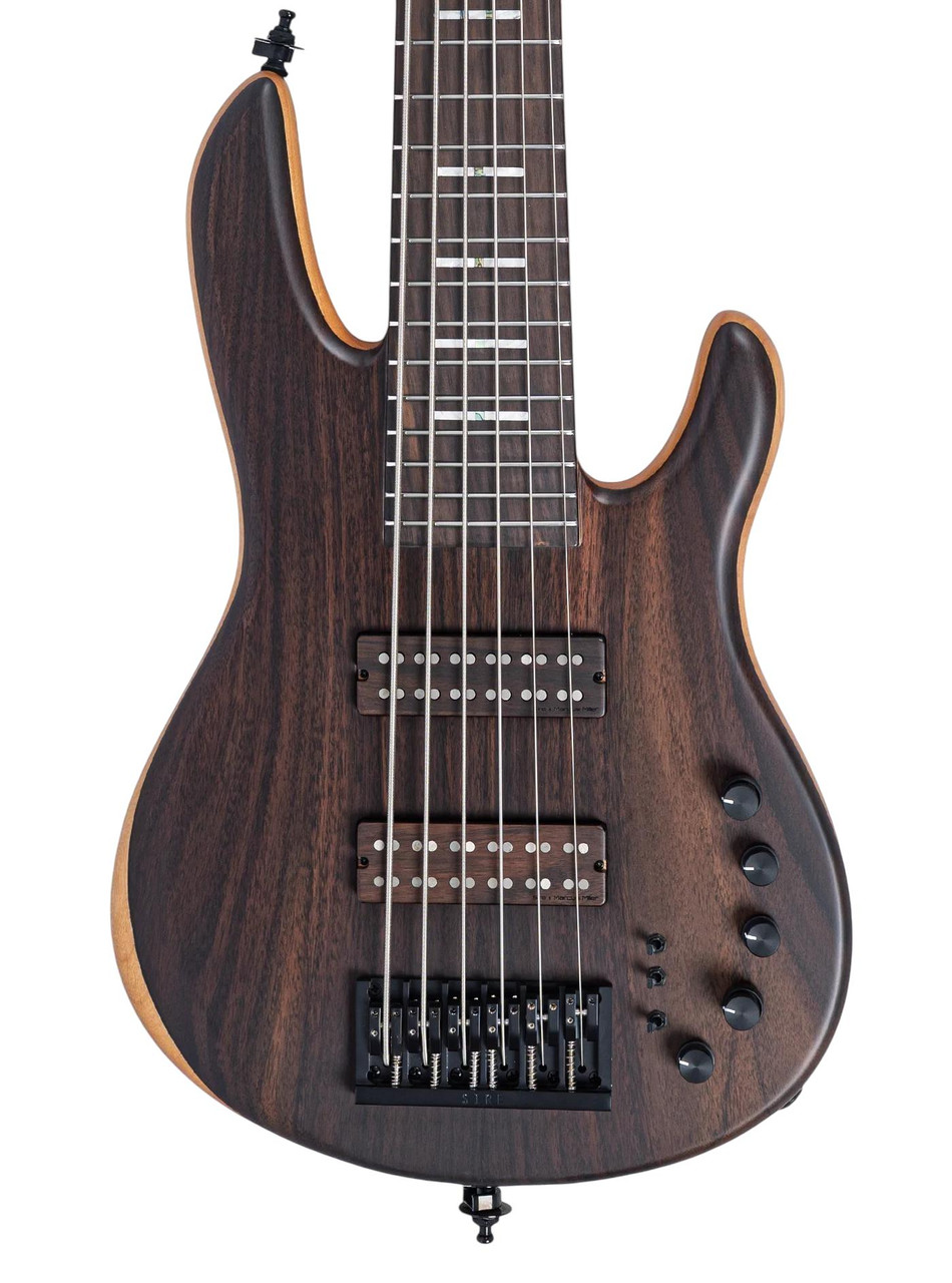 Sire F10 Dc 6 Bass Guitar in Natural Rosewood Top